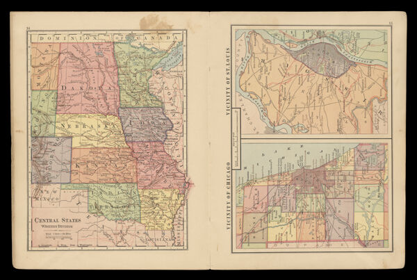 Central States Western Division; Vicinity of Chicago, Vicinity of St. Louis