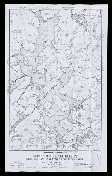 Moosehead Lake Region, Somerset and Piscataquis Counties, Maine