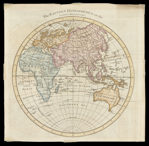 Eastern Hemisphere from the Latest Discoveries