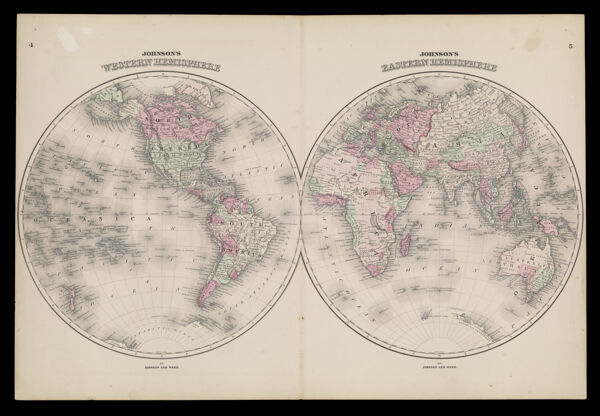 Johnson's Western Hemisphere, Johnson's Eastern Hemisphere