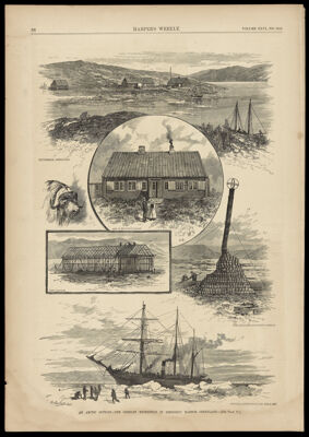 An Arctic outpost : The Greeley Expedition in Discovery Harbor, Greenland.