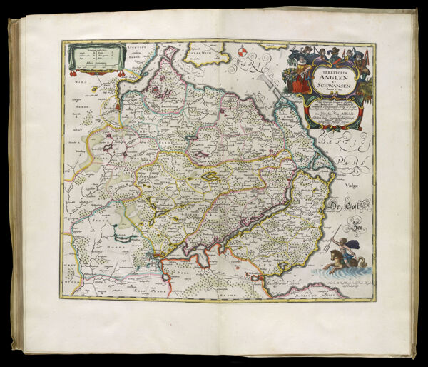 Territoria Anglen et Schwansen. Anno 1649.