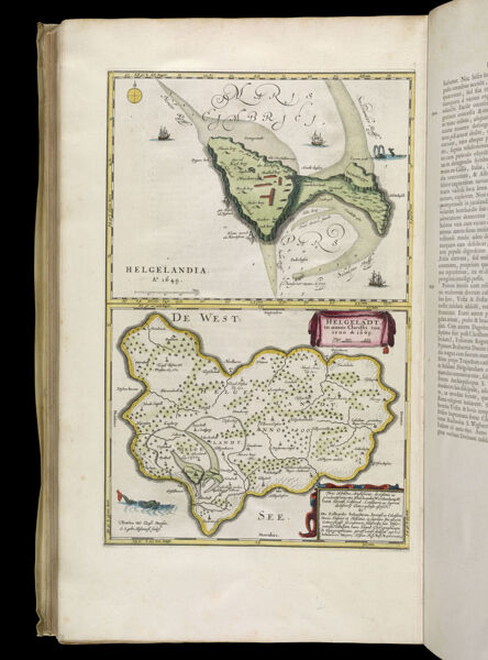 Helgelandia. Ao. 1649. / Helgeladt. in annis Christi 800. 1300 & 1649.