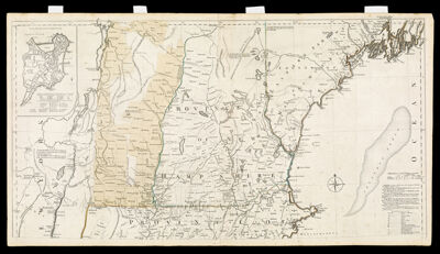 A Map of the most Inhabited part of New England, containing the Provinces of Massachusetts Bay and New Hampshire. with the Colonies of Conecticut and Rhode Island, Divided into Counties and Townships: the whole composed from Actual Surveys and its Situation adjusted by Astronomical Observations
