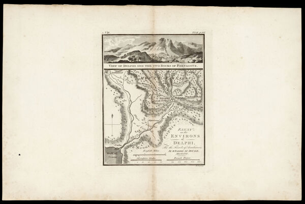 Essay on the Environs of Delphi, for the Travels of Anacharsis. By M. Barbié du Bocage. March 1787.