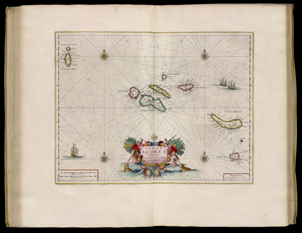 Insulae Acores delineante Ludovico Teisera Reg. Maj. Cosmographo