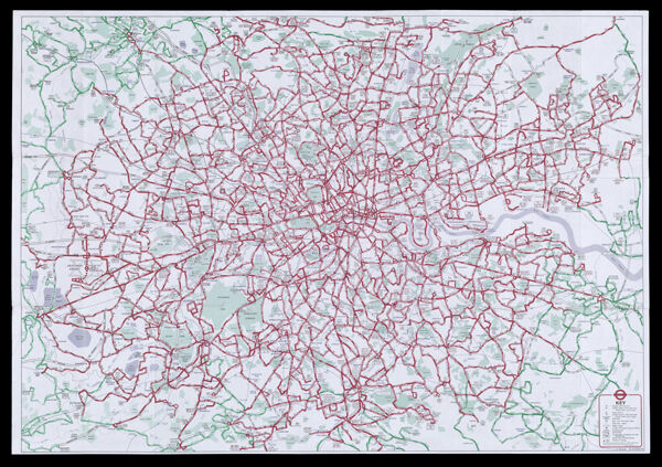 London Buses Map and List of Routes