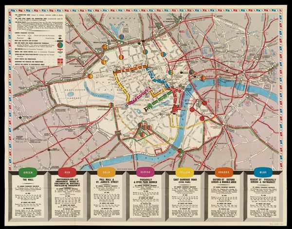 Untitled Beck Diagram of the London Transport Railways Underground