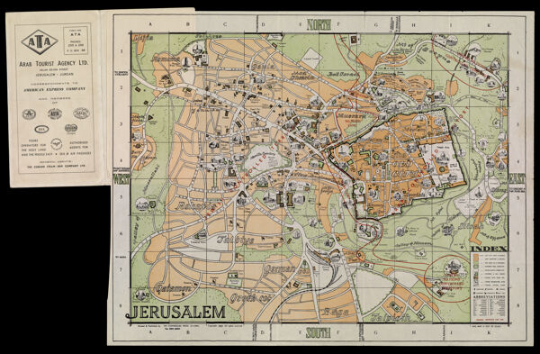 Jerusalem upon your palm Map of Jerusalem