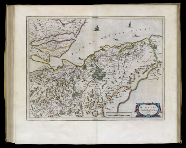Moravia Scotiae provincia, ex Timothei Pont scedis descripta et aucta per Robert Gordonium a Strathloch.