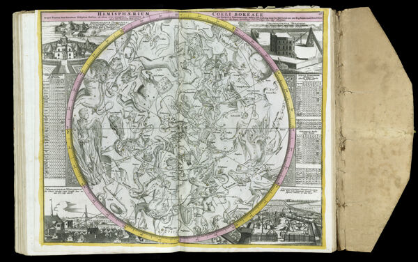 Hemisphaerium Coeli Boreale in quo fixarum loca secundum Eclipticae ductum ad anum 1730 completum