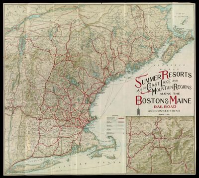 Summer Resorts of the Coast, Lake and Mountain Region along the Boston & Maine Railroad and Connections March 1, 1911.