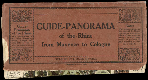 Guide-Panaroma of the Rhine from Mayence to Cologne