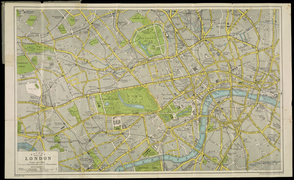 Bacon's Map of London