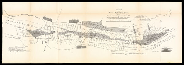 Sheet No. II Map of Portion of Penobscot River, Maine between Stearn's Mill and Crosby's Narrows Showing Area under contract to be dredged in front of Stearn's Mill, also The condition of Shoal and the Location of two Jetties for contracting the channel above Crosby's Narrows.