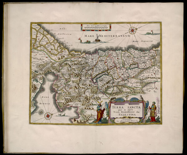 Terra Sancta quae in sacris Terra Promissionis olim Palestina Amstelodami Ex officina Guiljelmi Blaeuw 1629
