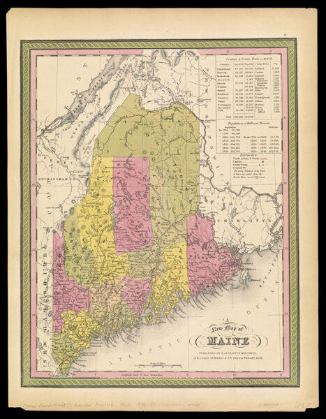 A New Map of Maine.