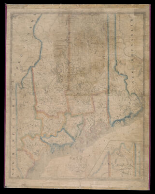 An Improved Map of Maine Compiled from the most Recent And best Authorities Published by Lewis Robinson & Co. 1835.