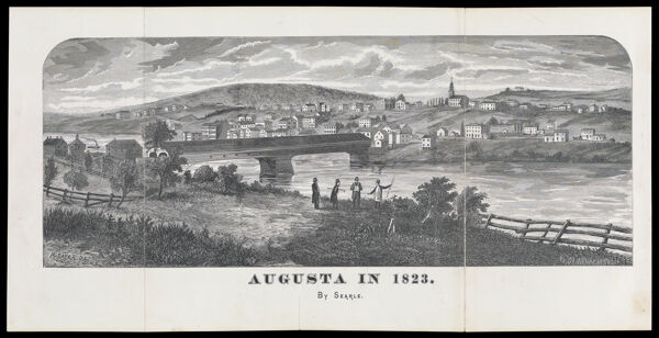 Augusta in 1823 by Searle