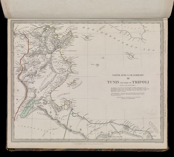 North Africa or Barbary III Tunis and part of Tripoli