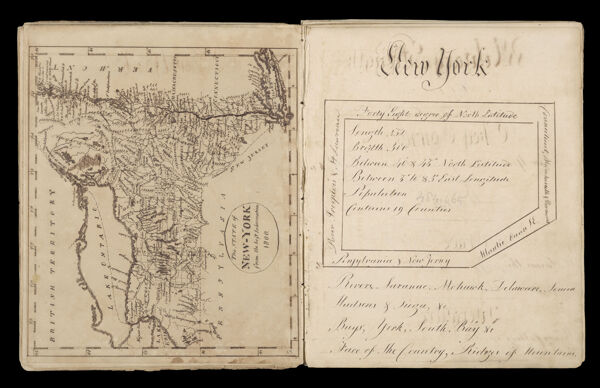 The State of New-York from the best Information 1800 / New York