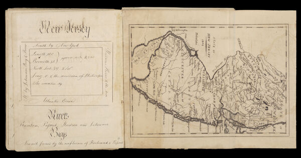 New Jersey / Rivers / Bays / State of New Jersey 1806