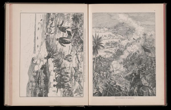 Battle of the Marines, defending Camp McCalla opposite Guantanamo. / The storming of Juragua.