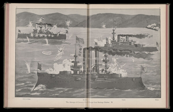 The Attempt of Cervera's Fleet to Escape Santiago Harbor. II.