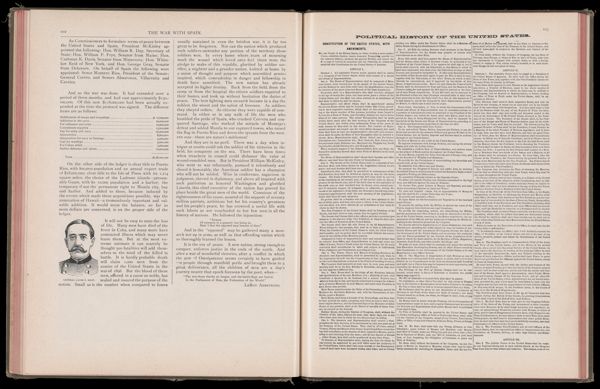 The war with Spain. / Political history of the United States.