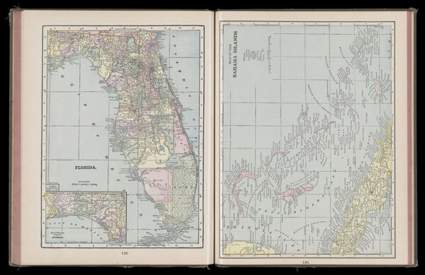 Florida. / Map of the Bahama Islands