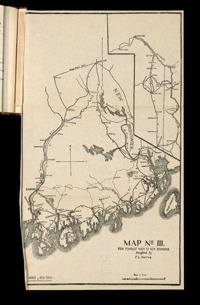 Map No III. From Penobscot River to New Brunswick