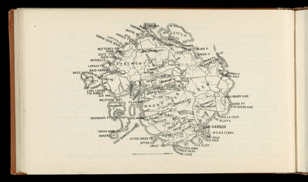 [Untitled map of Mount Desert Island]