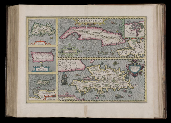 Cuba Insula ; Hispaniola Insula ; Insula Jamaica ; Ins. s. Joannis ; Is. Margareta