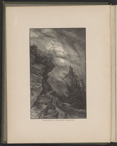 Travellers in a Storm, Mount Washington