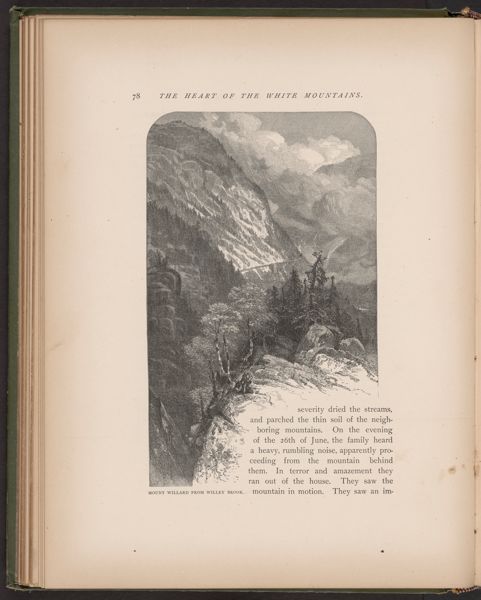 Mount Willard from Willey Brook