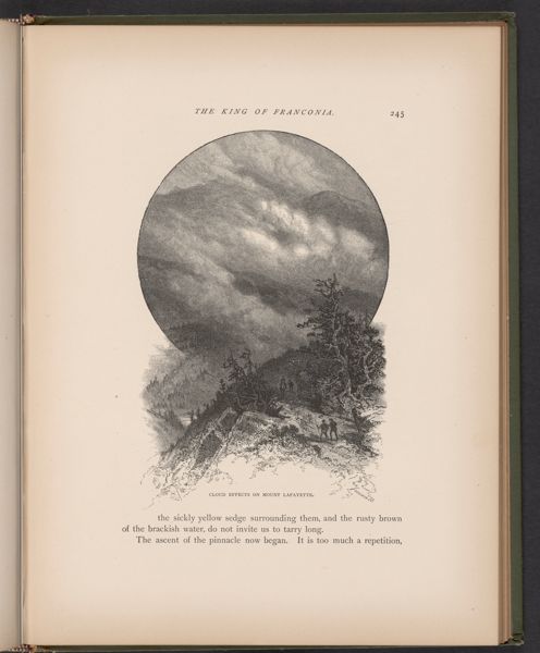 Cloud Effects on Mount Lafayette