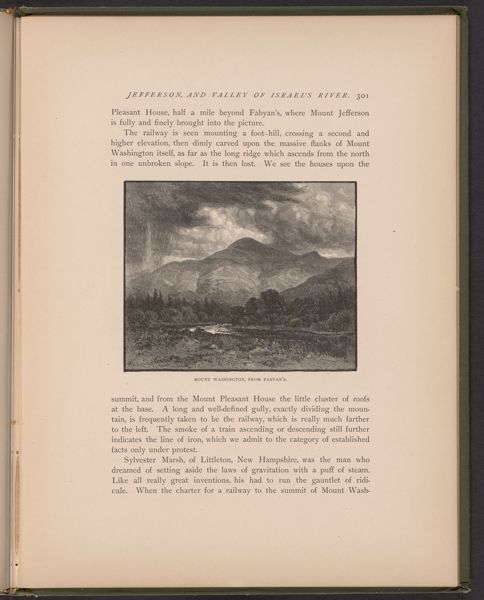 Mount Washington, from Fabyan's