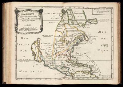 L'Amerique septentrionale et les terres polaires arctique