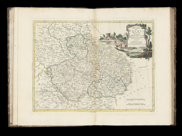 Regno di Boemia Ducato di Silesia, e Marches ati di Moravia, e Lusazia Di Nuova Projezione