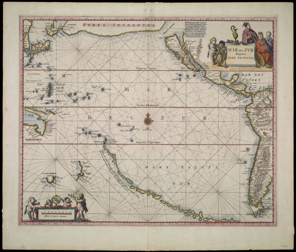Mar del Zvr Hispanis Mare Pacificum.