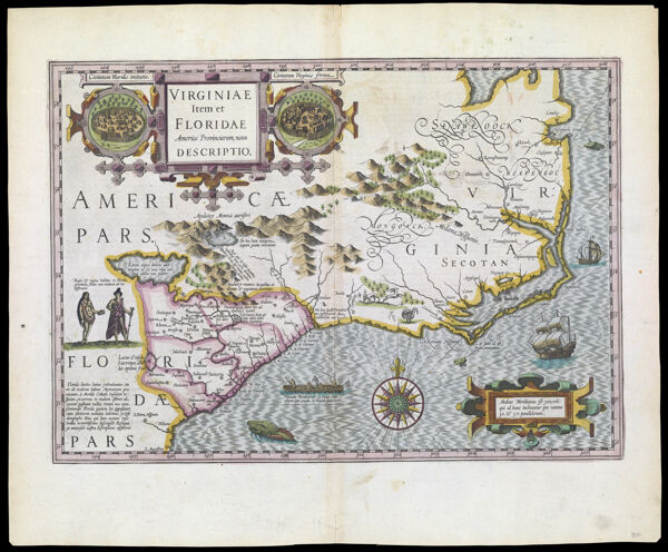 Virginiae Item et Floridae Americae Provinciarum, nova Descriptio., 1630