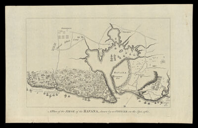 A Plan of the Siege of the Havana, drawn by an Officer on the Spot, 1762.