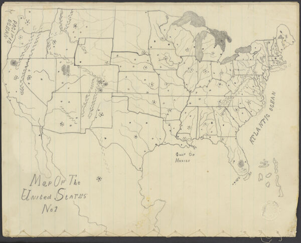 Map of the United States No. 1