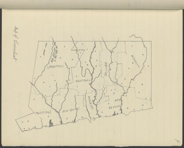 Map of Connecticut
