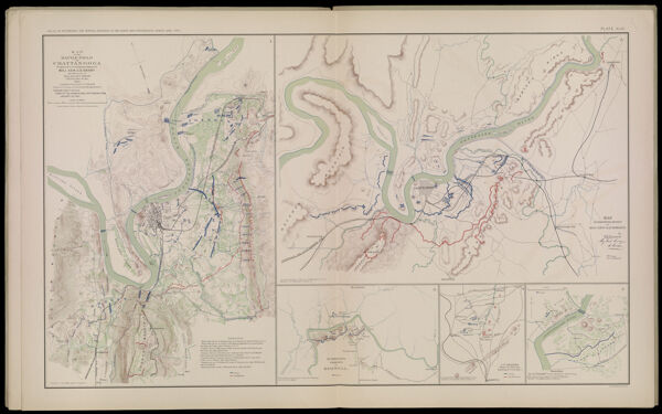 Map of the Battle-field of Chattanooga Prepared to accompany Report of Maj. Gen. U.S. Grant by direction of Brig. Gen W.F. Smith Chief Engr. Mility Div. Miss. 1864