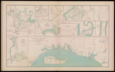 Engineer Office, 10th Army Corps, Sketch No. 8. of the road between Bermuda Hundred and enemy's first line of intrenchments on the North and Petersburg on the South.