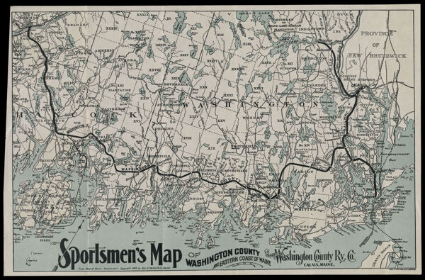 Sportsmen's Map of Washington County