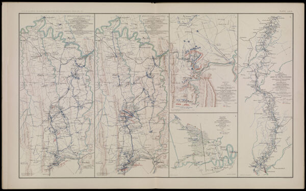 Engineer Office Military Division of the Gulf, Map No. 5.  Upper Potomac from McCoy's Ferry to Conrad's Ferry and adjacent portions of Maryland and Virginia, showing the operations of the Army of the Shenandoah, commanded by Maj. Gen. P. H. Sheridan, U. S. A.