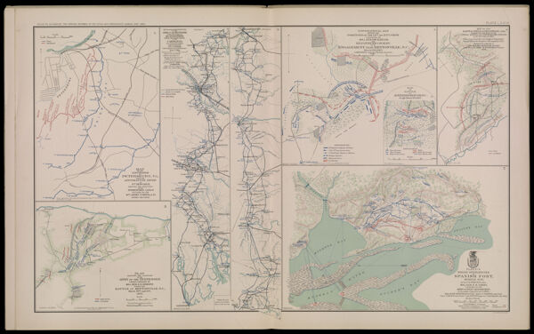 Map of the environs of Petersburg, VA., from the Appomattox River to Ft. Howard, showing the positions of the intrenched lines occupied by the 9th Army Corps, A. P., during the siege.