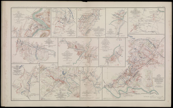 No. 12.  Map of engagement at Harper's Ferry. VA., July 4th, 1864.  To accompany report of Jed. Hotchkiss, Top. Eng. A. V. D.